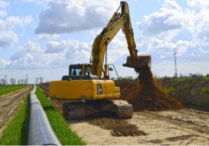 Rurociąg pod jeziorem